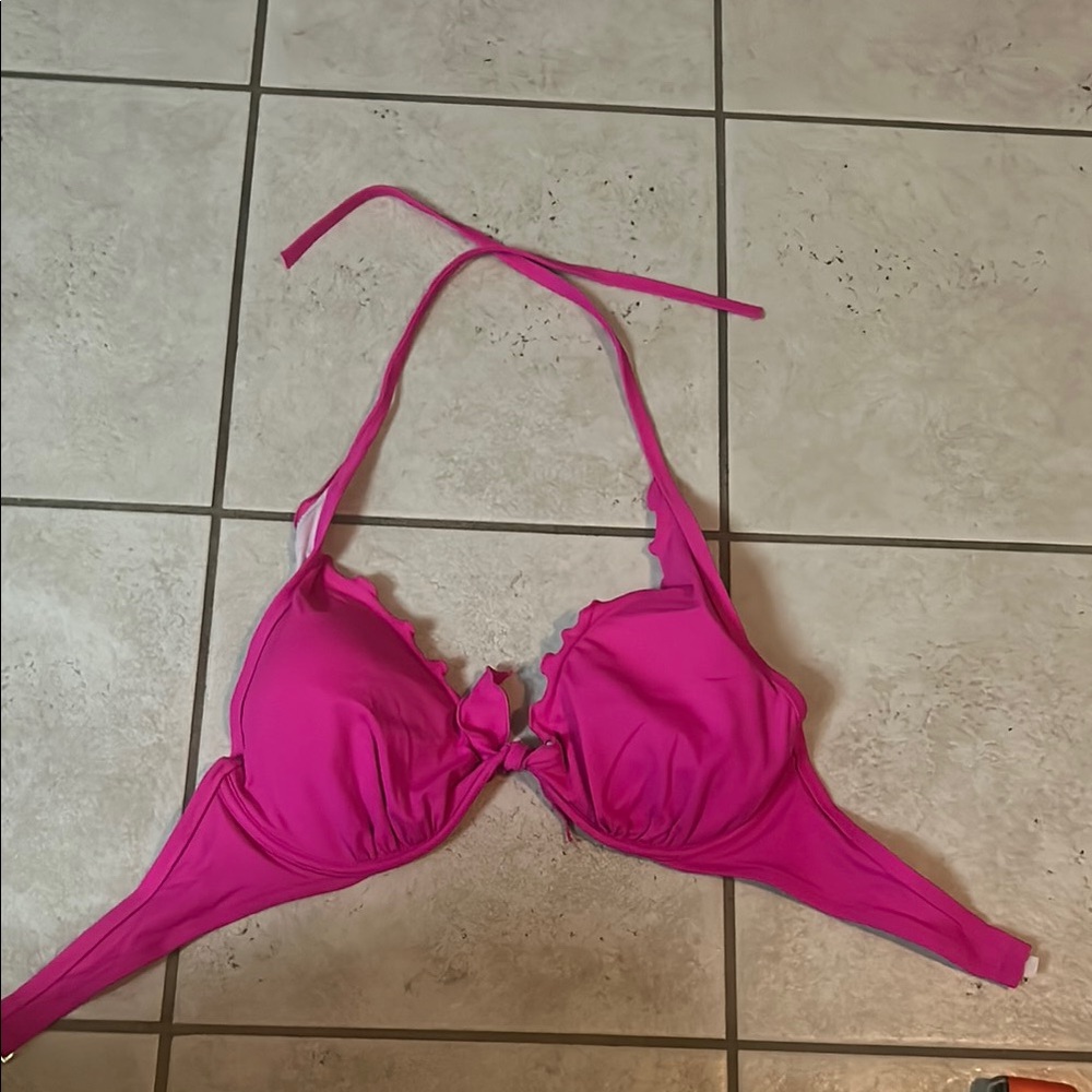 Victoria's Secret Pink Halter Bikini Top